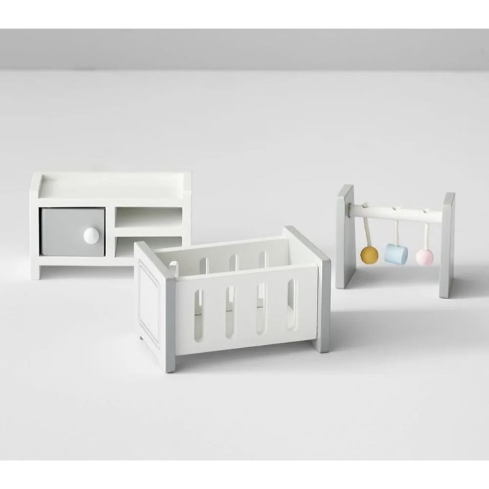 Pottery Barn Kids Doll House Nursery Set 1:12 Size - Picture 2 of 3